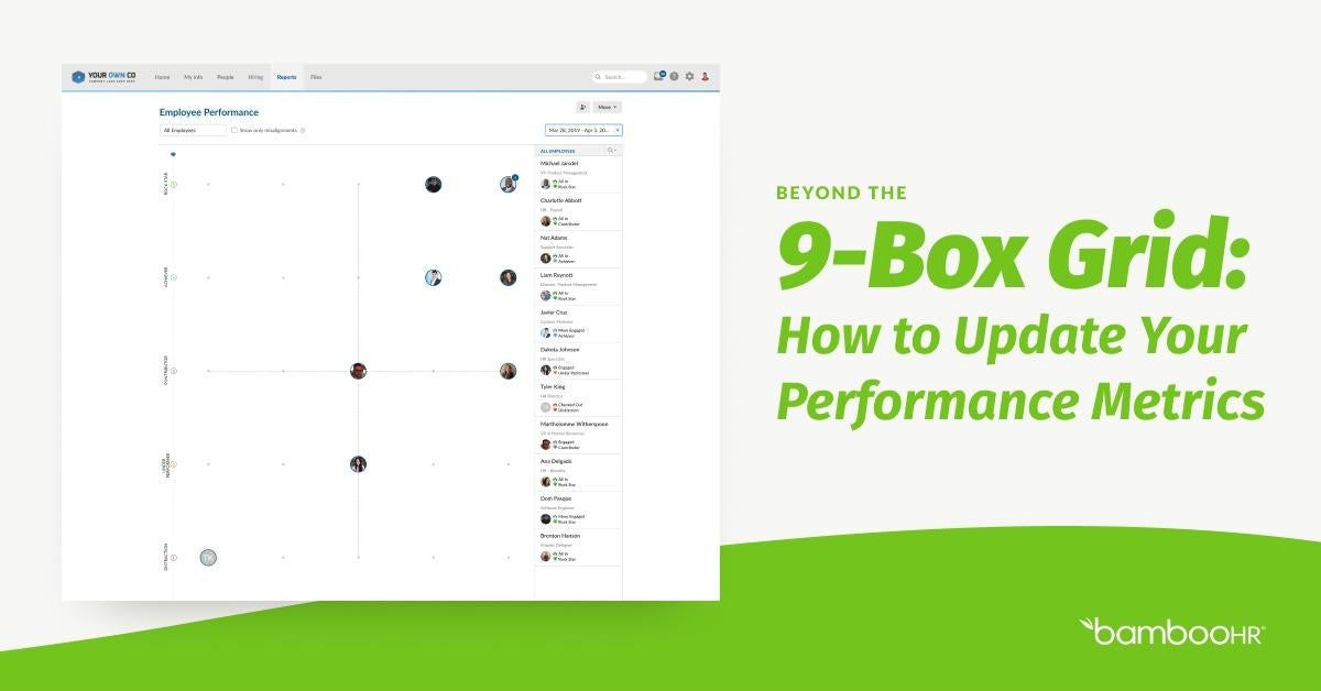 Beyond The 9 Box Grid How To Update Your Performance Metrics 