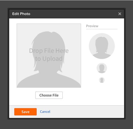 Product Update Profile Picture Uploader Redesign