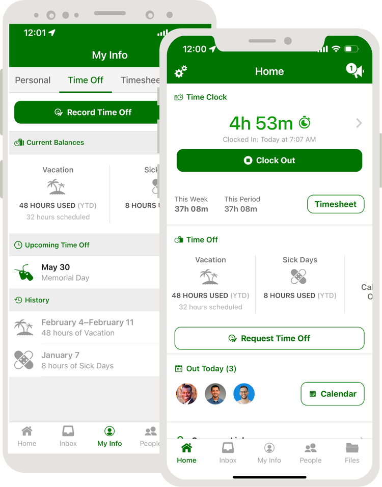 Employee Time Tracking Software BambooHR
