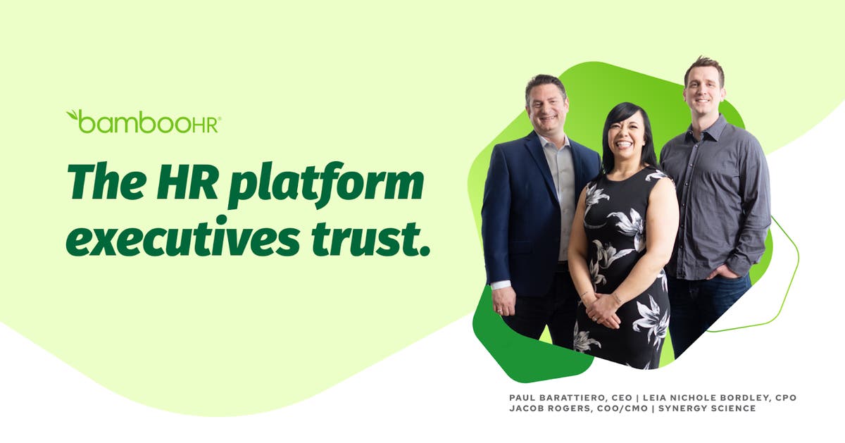 HR Software for Executives BambooHR