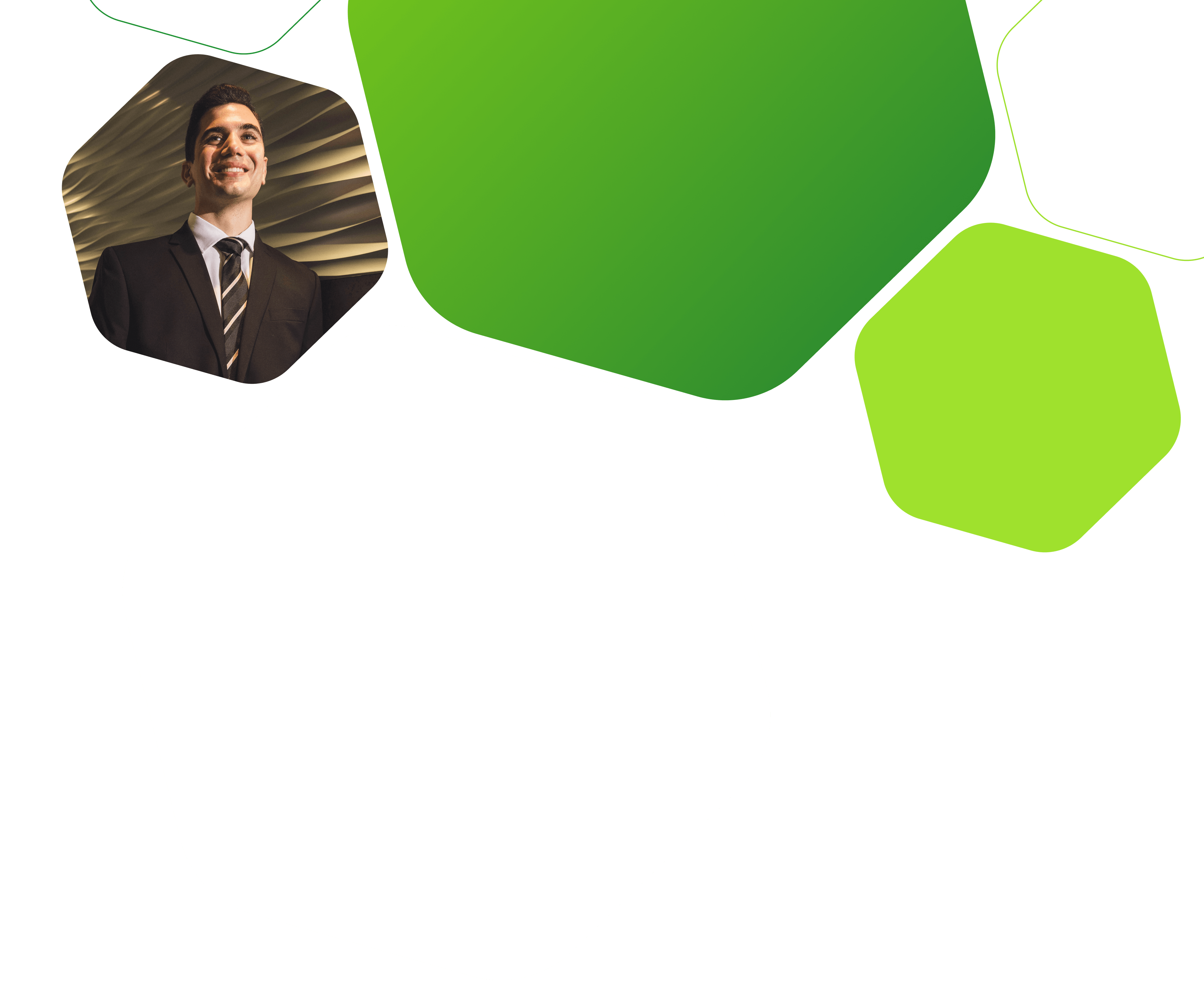Hexagon shapes background image desktop