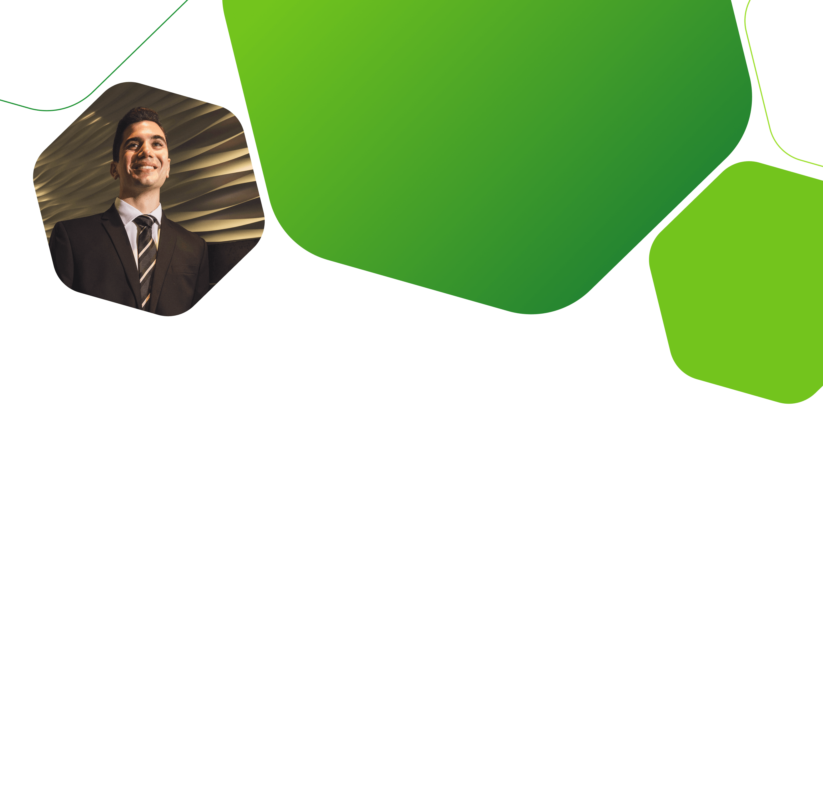 Hexagon shapes background image laptop