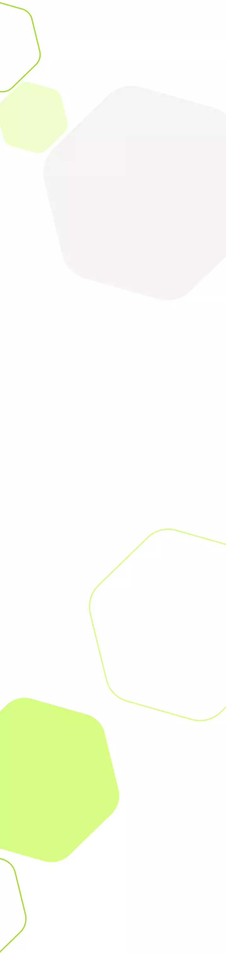 Background image with hex shapes for mobile