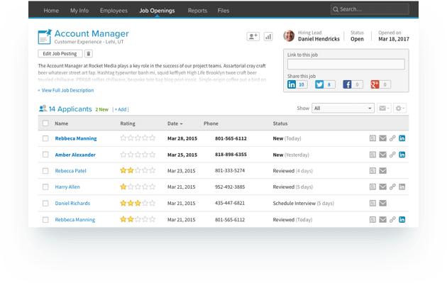 Hire the right people faster