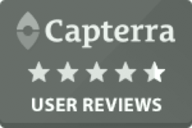 Capterra user review logo