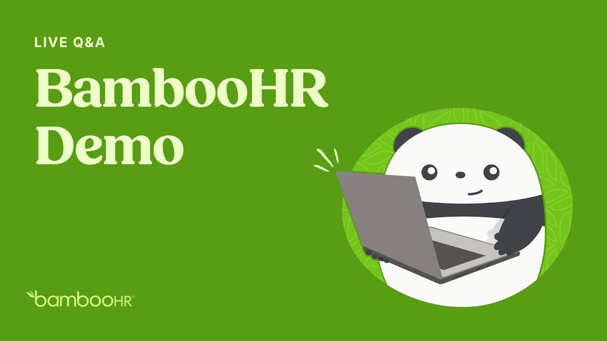 BambooHR Demo + Live Q&A