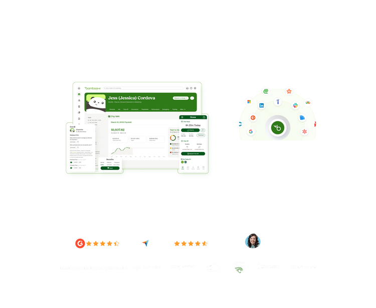 BambooHR bento cards