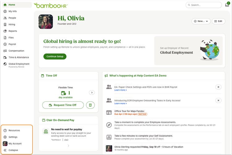 Find Settings and Resources in One Convenient Place