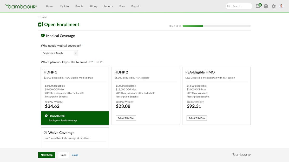 BambooHR Benefits Administration Product Updates BambooHR