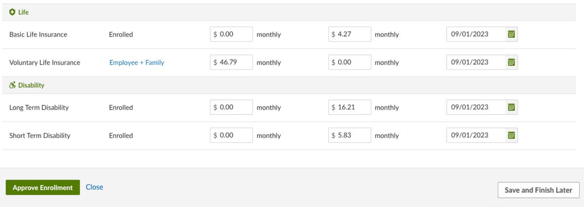 Disability Insurance Rate Calculator | Product Updates | BambooHR