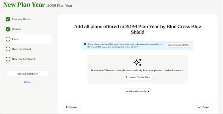 Auto-Create Plans from Plan Documents