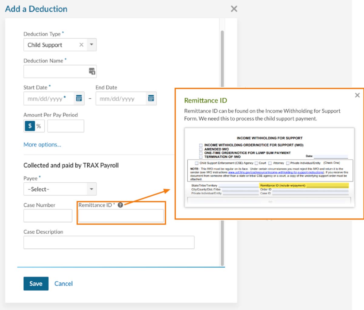 New Remittance Identifier Field in BambooHR for TRAXPayroll | Product ...