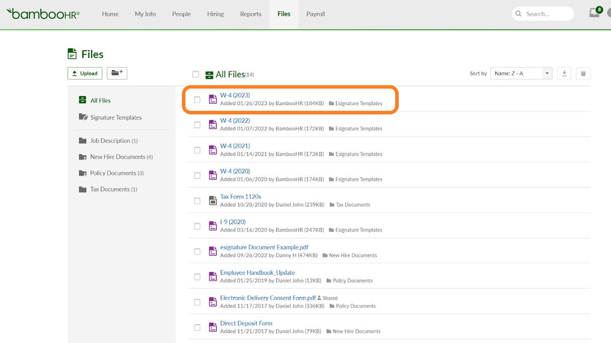 New Form W4 (2023) now available in BambooHR Product Updates BambooHR