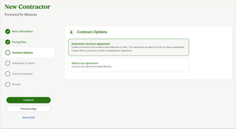 Choose the Contract Option That Fits Your Global Contractor Workflow