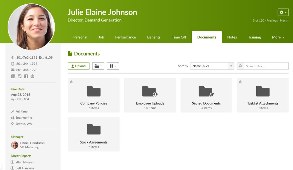New Document Management Improvements Product Updates BambooHR