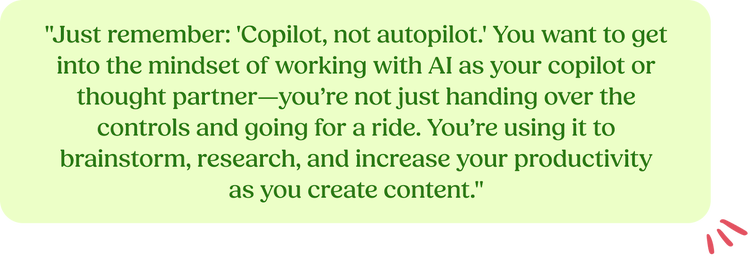 Pull quote (included in body copy)