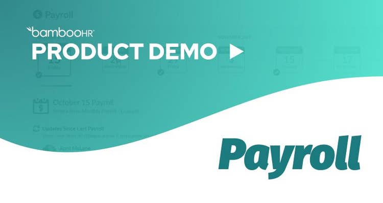 BambooHR Product Demo: Payroll