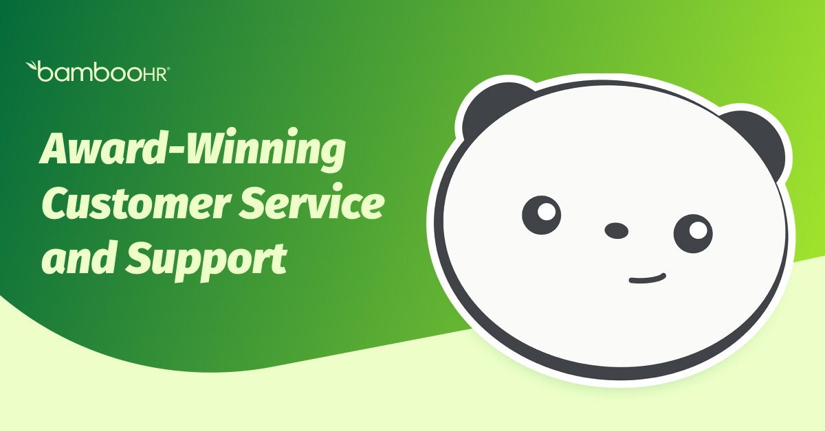 AwardWinning Customer Service and Support BambooHR